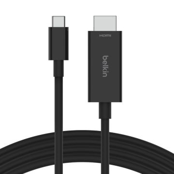 Belkin AVC012bt2MBK 2 m USB Type-C HDMI Zwart