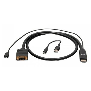 C2G 3m HDMI naar VGA actieve video-adapterkabel - 1080p