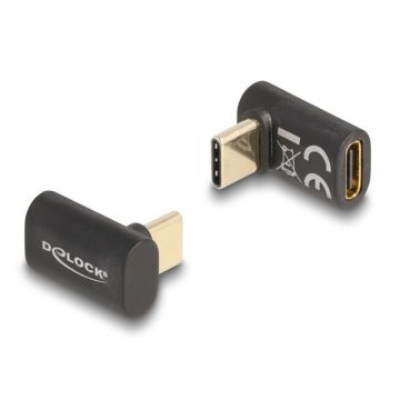 DeLOCK 60056 tussenstuk voor kabels USB Type-C Antraciet