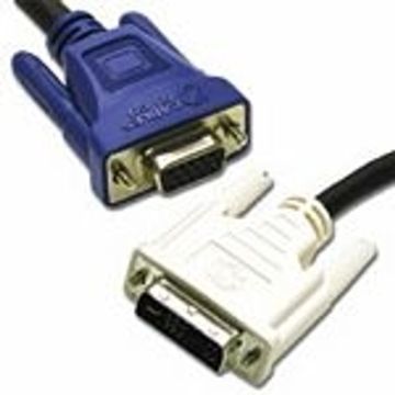 C2G 3m DVI-A Male to HD15 VGA Female Analogue Extension Cable VGA (D-Sub) Zwart