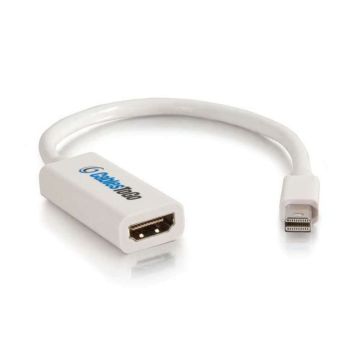 C2G Mini Adapter 0,15 m mini-DP HDMI Wit