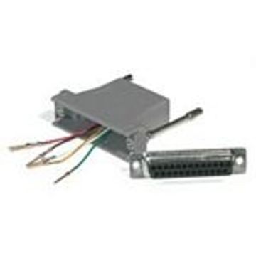 C2G RJ12/DB25M Modular Adapter Grijs