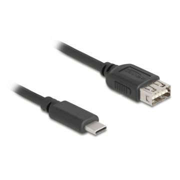 DeLOCK 81539 USB-kabel USB 2.0 5 m USB C USB A Zwart