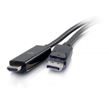 C2G 50193 video kabel adapter 0,9 m DisplayPort HDMI Zwart