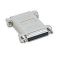 C2G DB25 F/F Gender Changer DB25-Pin Grijs