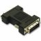 C2G DVI-D Video Adapter 24-pin DVI-D FM Zwart