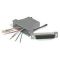 C2G 10-pin RJ45/DB25M Modular Adapter Grijs