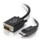 C2G 54331 video kabel adapter 0,91 m DisplayPort VGA Zwart