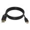 Vision TC 2MDPHDMI8K/BL video kabel adapter 2 m DisplayPort HDMI Zwart