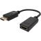 Vision TC-DPHDMI/BL video kabel adapter HDMI Type A (Standaard) DisplayPort Zwart